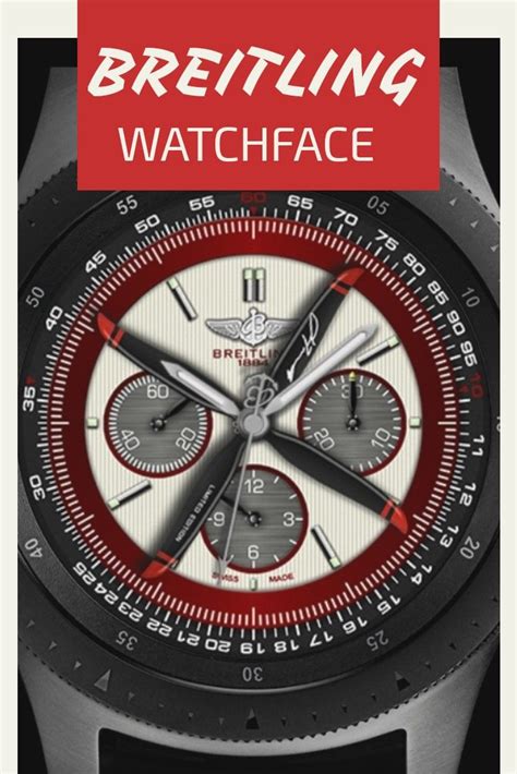 breitling red face watch|breitling watch face for garmin.